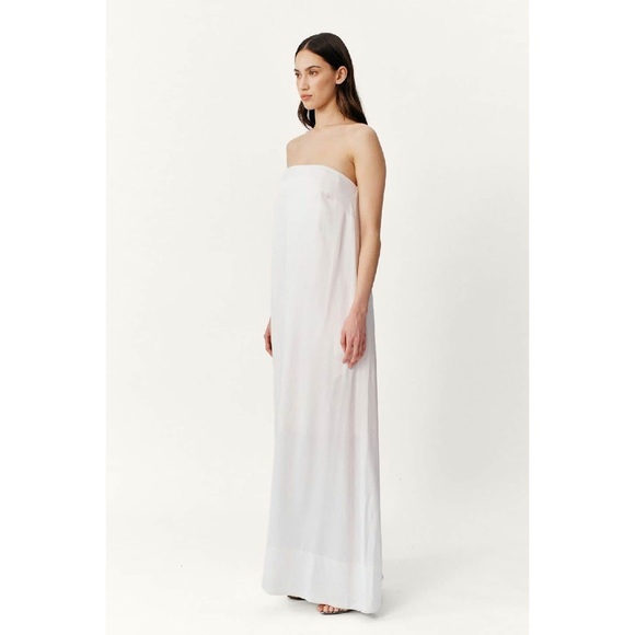 Ginger & Smart Cursive Tie-Waist Silk Dress - Picture 3 of 15